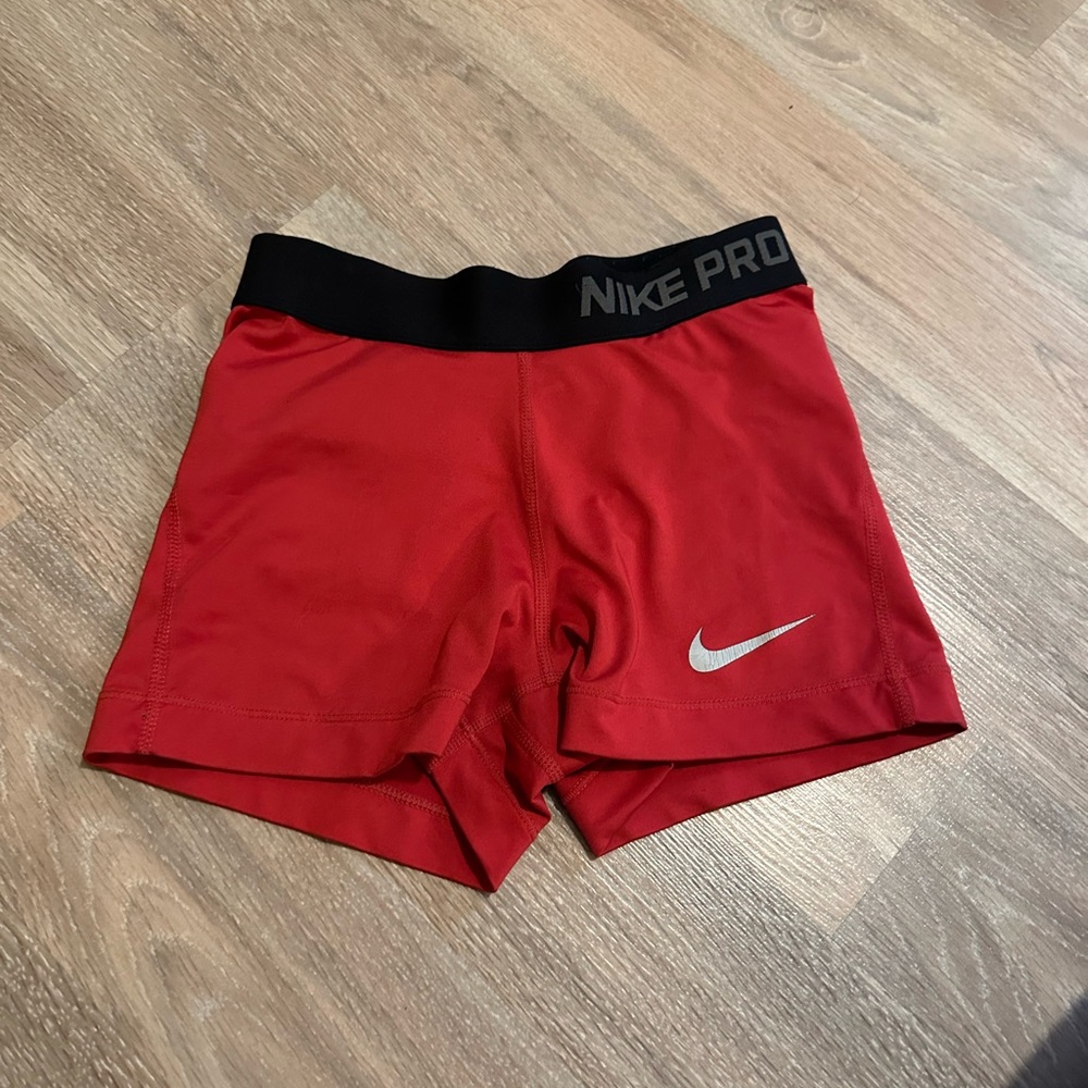 Nike Pro Red Performance Shorts